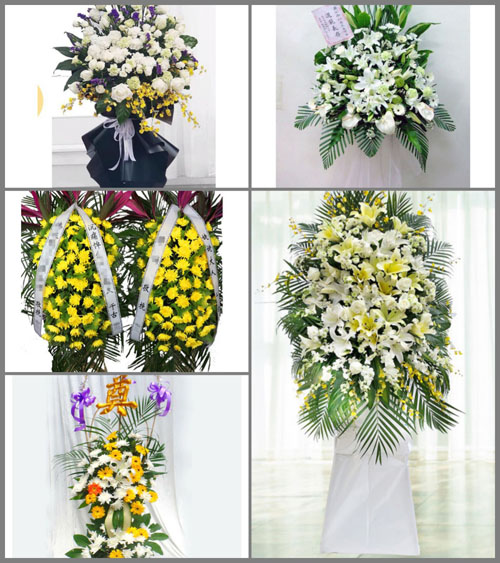 云南丽江宁蒗县白事花篮预定